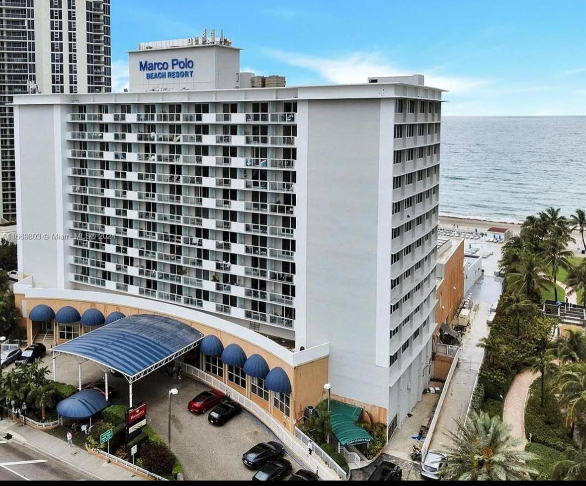 Marco Polo Beach Resort Condo With Balcony Pool, Beach,Gym,Free Parking Sunny Isles Beach Exteriér fotografie